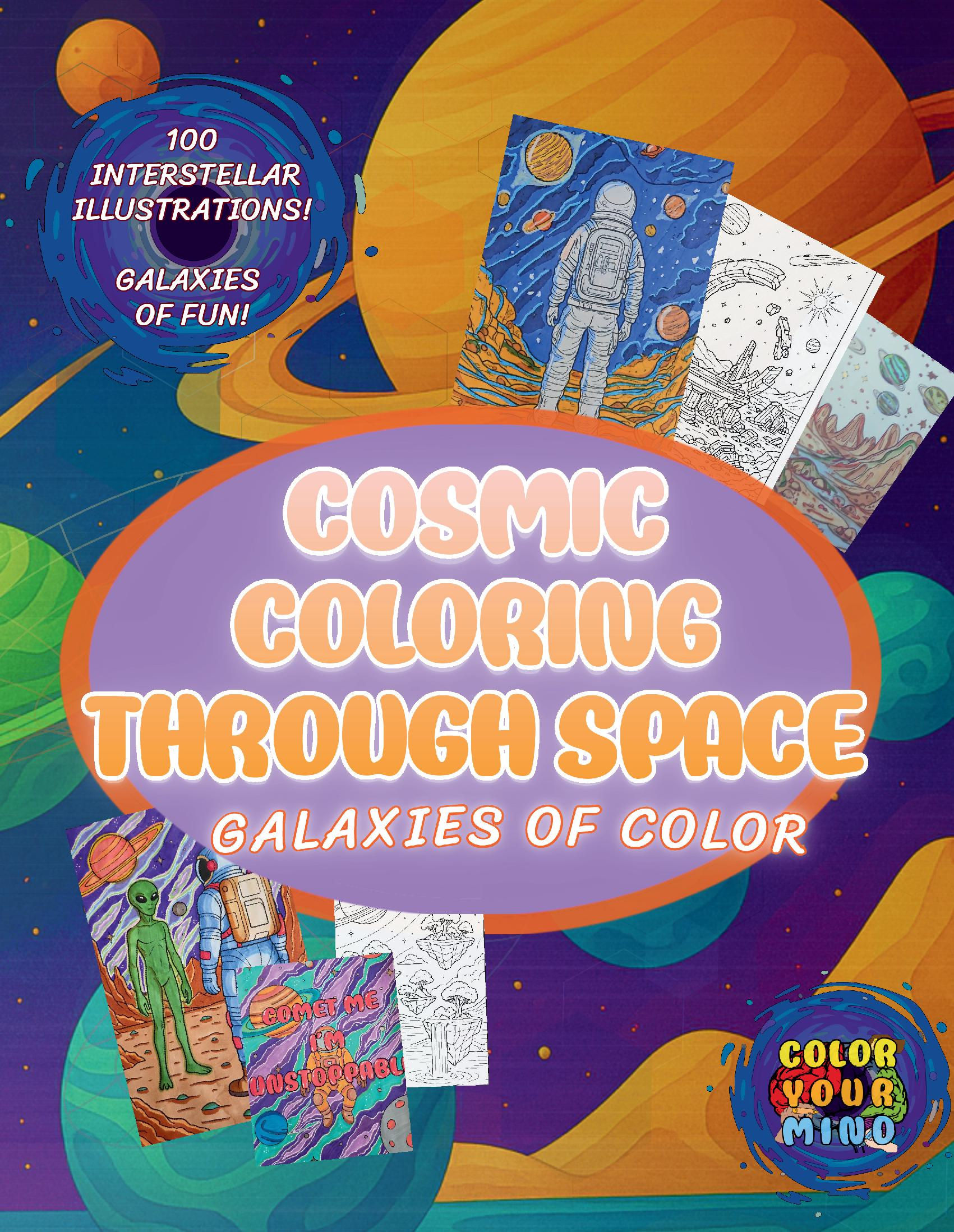 Cosmic Coloring Through Space
