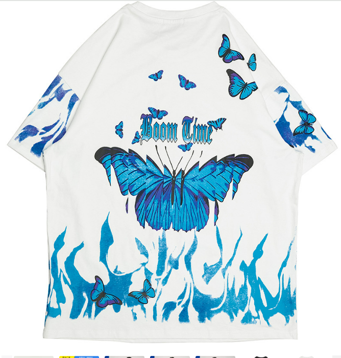 Thumbnail: Gu Xi Ni 2020 Men's National Trend Short Sleeve T-Shirt