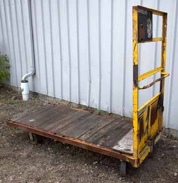 Dock Cart Rack Dock Cart, 36'' X 84'' | Terminal Steel and Equipment, Co.