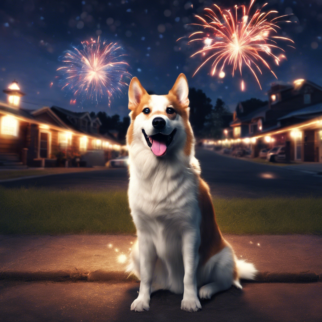 Pets Watching Fireworks Video