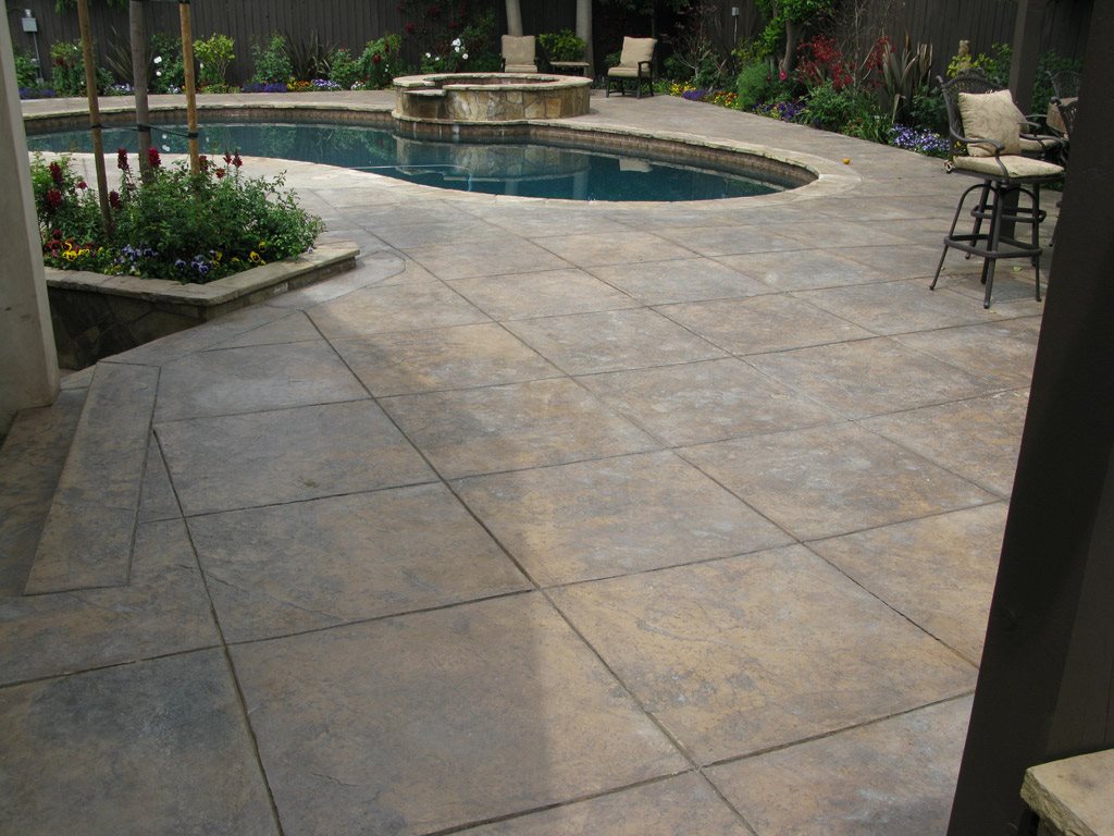 Pool deck