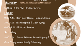 Sanpete High School Rodeo #1 & #2 - October 1st - 3rd, 2026