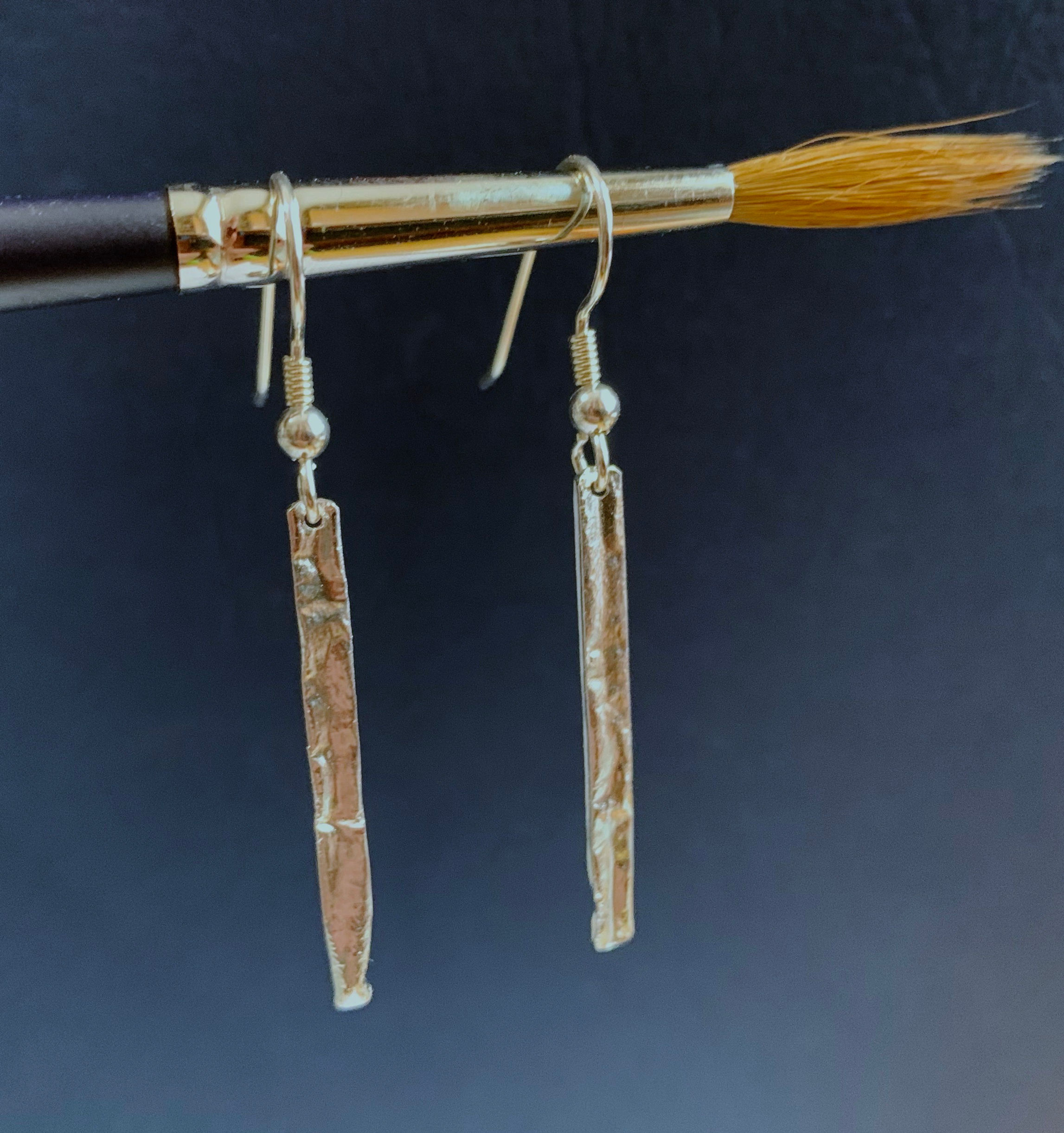 Silver Drop Earrings