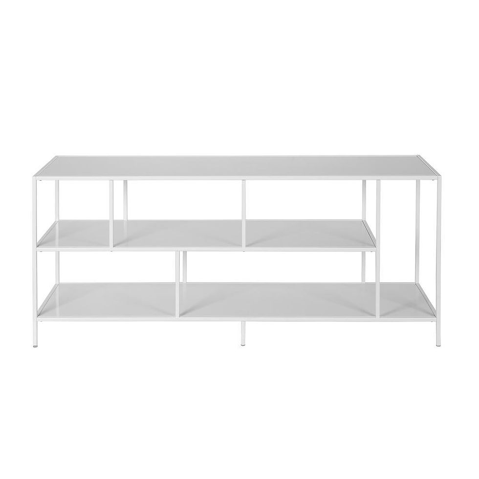 Thumbnail: Winthrop Rectangular TV Stand with Metal Shelves for TV's up to 60" in Matte
