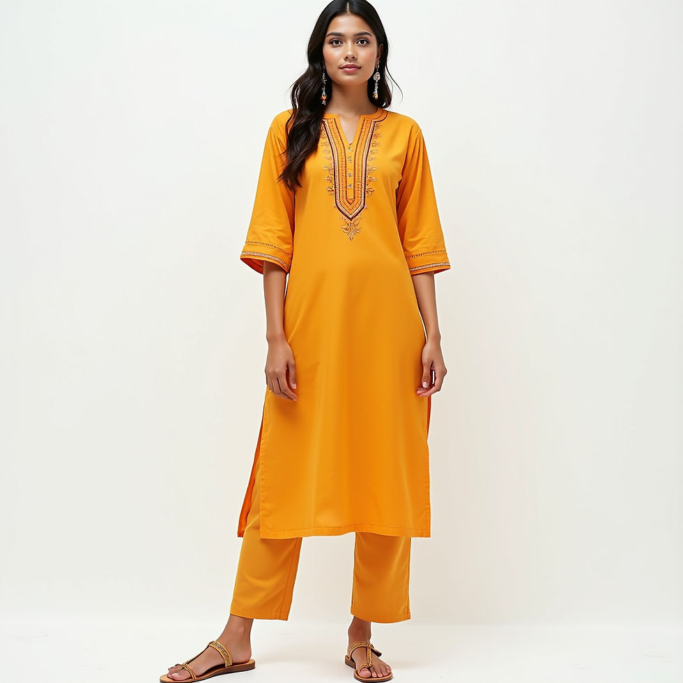 Silk Blend Kurta