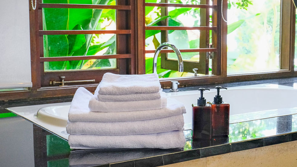 Handuk Hotel Putih Polos / Bath Towel Ukuran 70x140cm