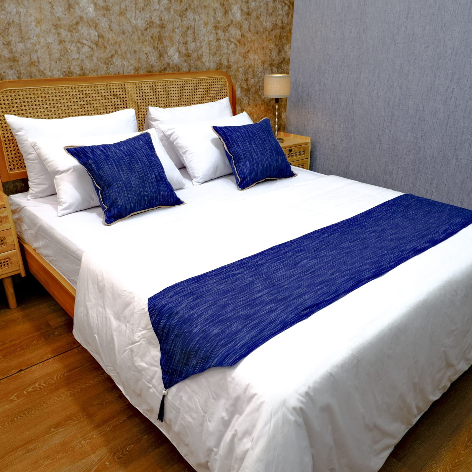 Table Runner / Bed Runner /Cover Navy