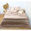 Thumbnail: Sprei Bahan Katun Jepang Capucino Cubit Renda