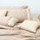 Thumbnail: Sprei Bahan Katun Jepang Mocca Cubit Renda