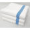 Thumbnail: Selimut Rumah Sakit Kain Tenun Putih Garis HIjau/Garis Biru Uk. 120x200