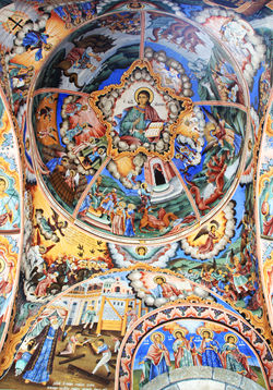 Fresques monastère de Rila