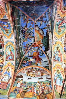 Fresques monastère de Rila