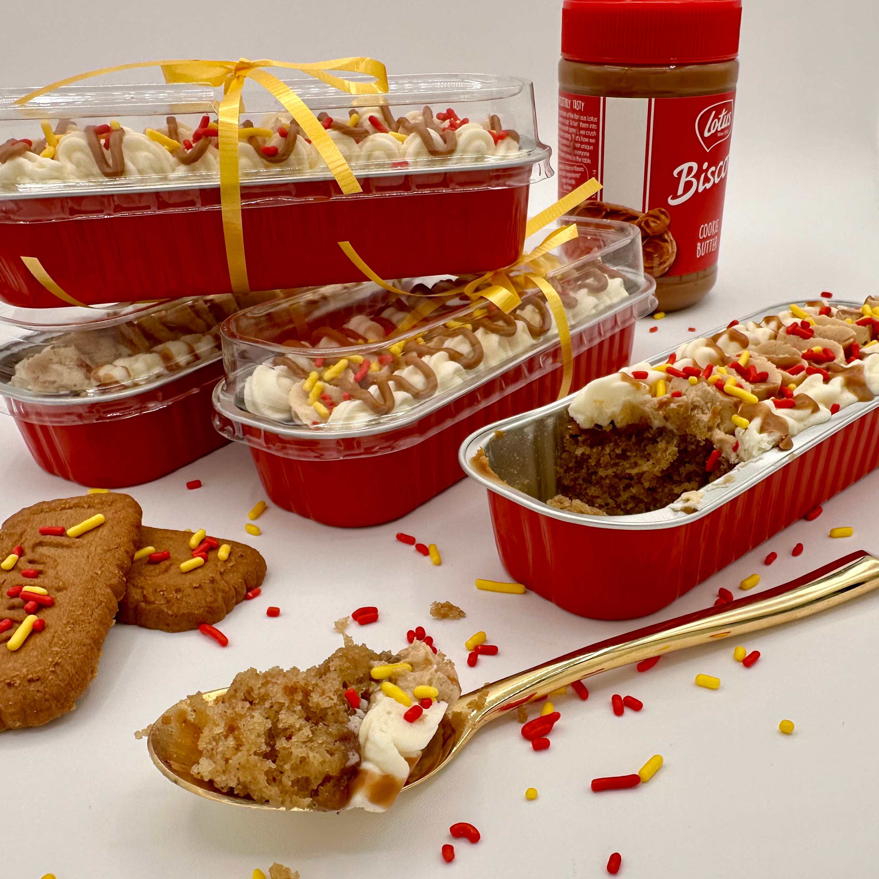 Cookie Butter Cake tins (set of 6)