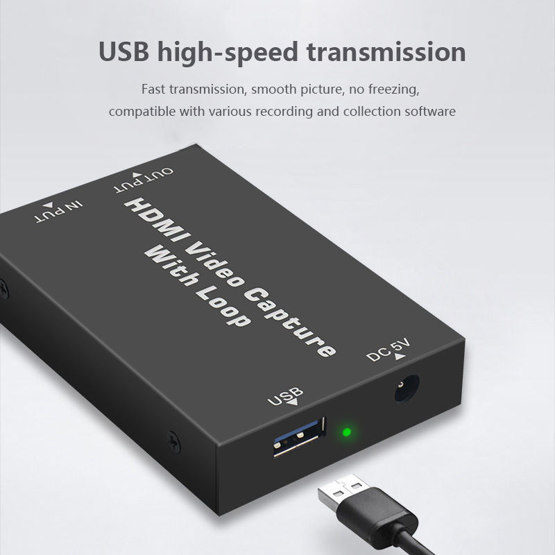 Miniatura: 4K HDMI Capture Card for Gaming Live Streaming