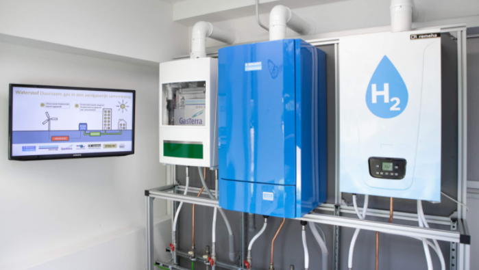Hydrogen boiler