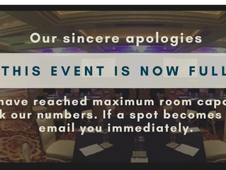 "This Event is Full"