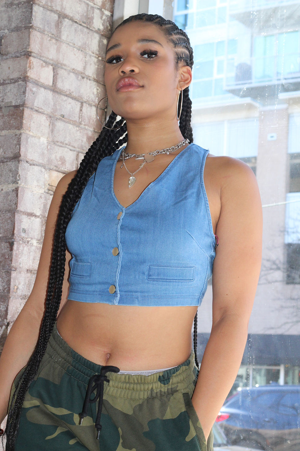 Denim Top