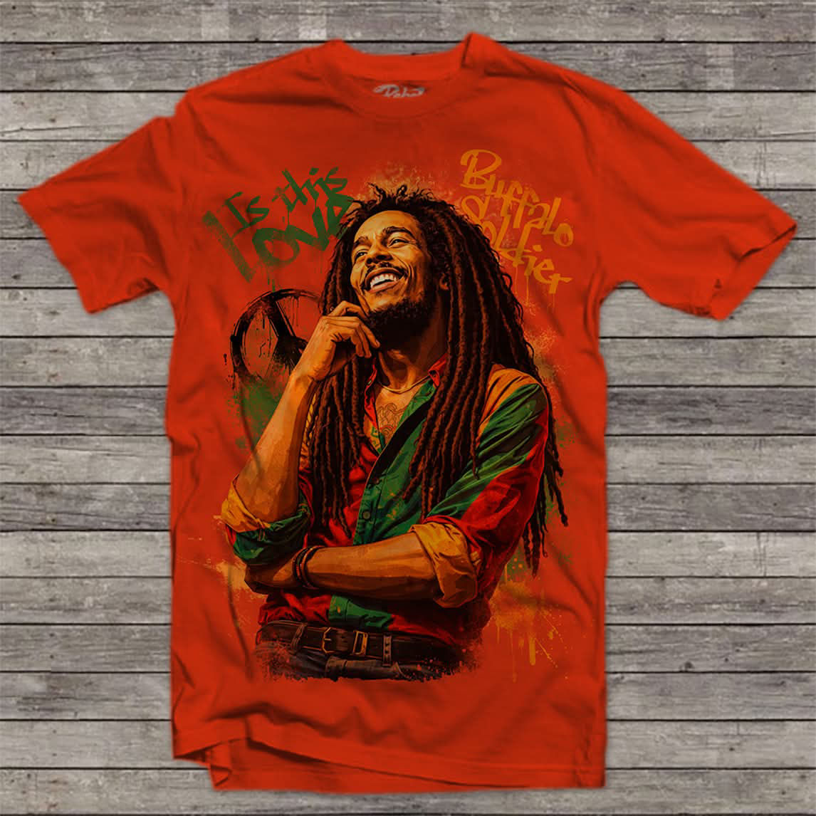 Playera BOB MARLEY