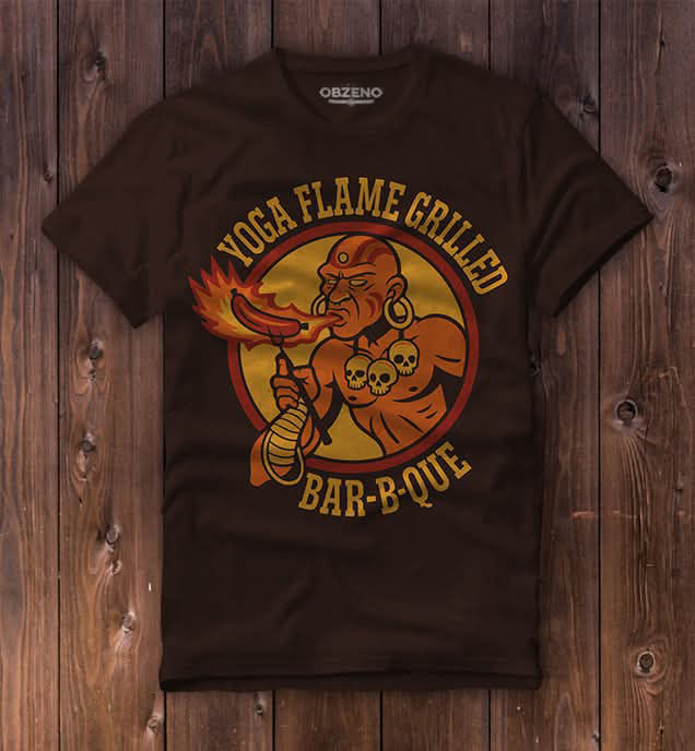 Playera YOGA FLAME