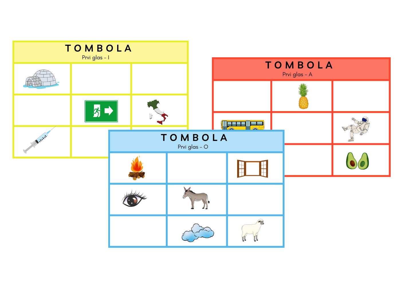 E-gradivo / Tombola - Prvi glas