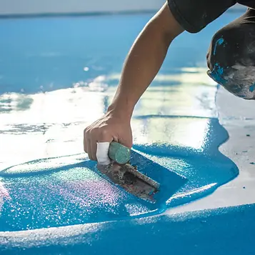 Commercial Floor Coating Metallics