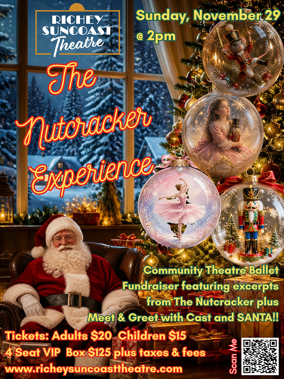The Nutcracker Experience at Richey Suncoast Theatre, November 29, 2026