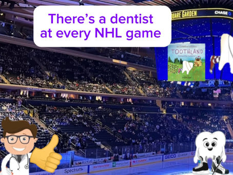 NHL has a Dentist on call at every game