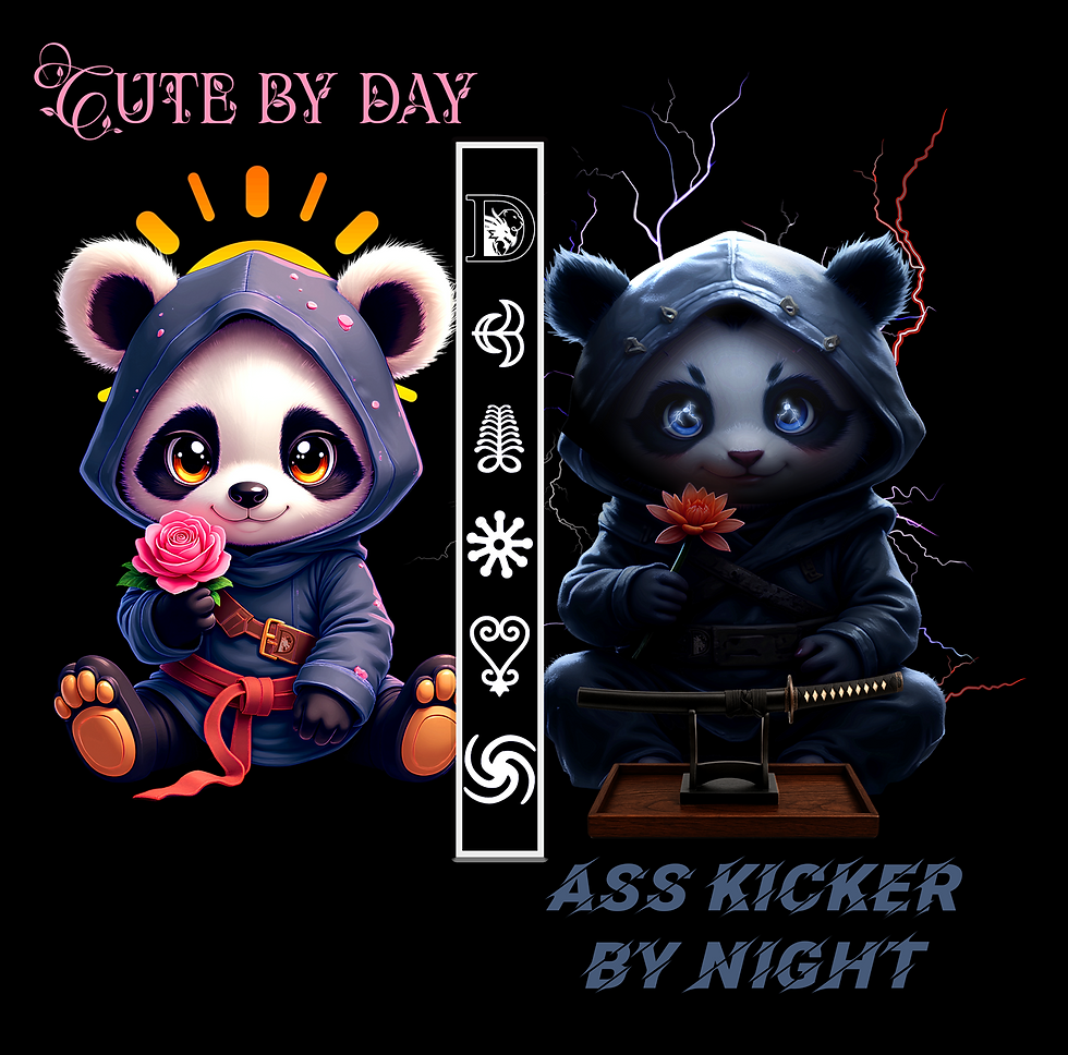 Thumbnail: Dynamics "Ass Kicker Panda" Hoodie