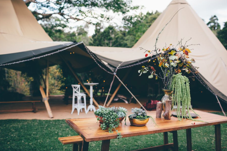 Giant Tipi Timber Furniture Hire Sunshine Coast Qld Tipi Luxe