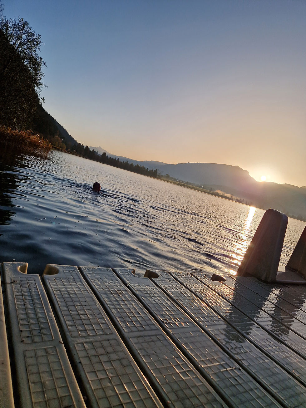Der See als Trainingspartner