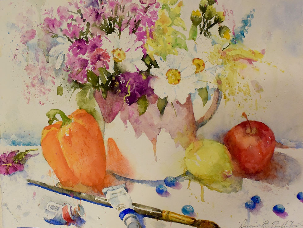 Floral Watercolor Painting