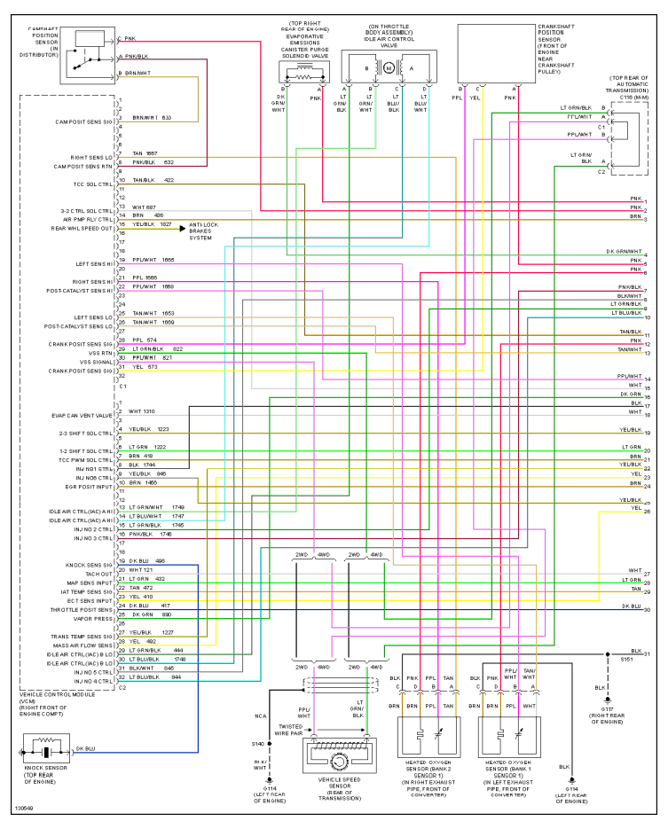 FACTORY WIRING DIAGRAMS! ALL MODELS OF 82-04 S10/BLAZER BASED VEHICLES