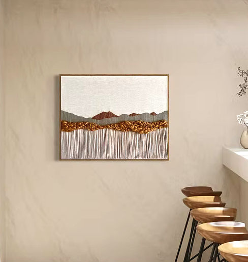 Tableau textile fait main