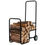 Thumbnail: Black Large Firewood Log Cart Carrier