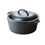 Thumbnail: 5-Quart Black Cast Iron Dutch Oven with Lid for Oven Stove Grill or Campfire