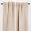 Thumbnail: 52x126 in Solid Beige Cream Thermal Blackout Curtain Panels, 2pc