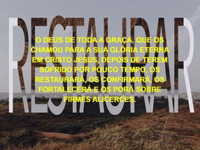 Não atrapalhe o Espírito Santo!