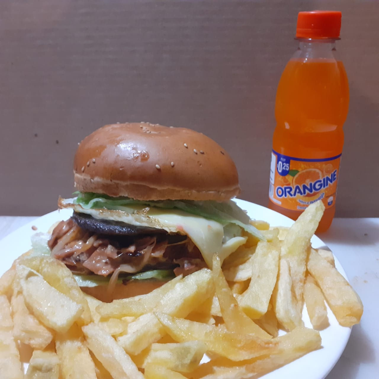Hamburguesa simple - doble - completa