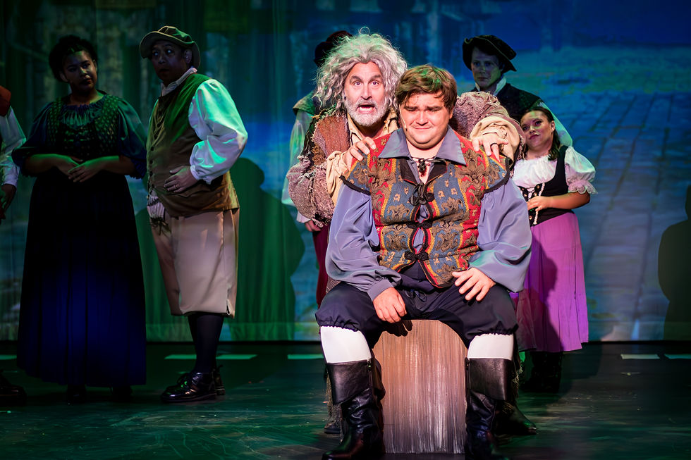 Chris Caputo, Jacob Phelen and Company in Rose Center Theater's Production of SOMETHING ROTTEN! Now Playing through July 20th in Westminster