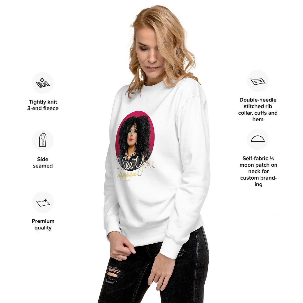 Thumbnail: I See You Unisex Premium Sweatshirt