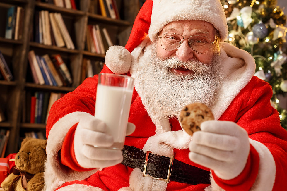 Cookies with Santa