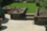 Natural Stone Patio & Sleeper Beds