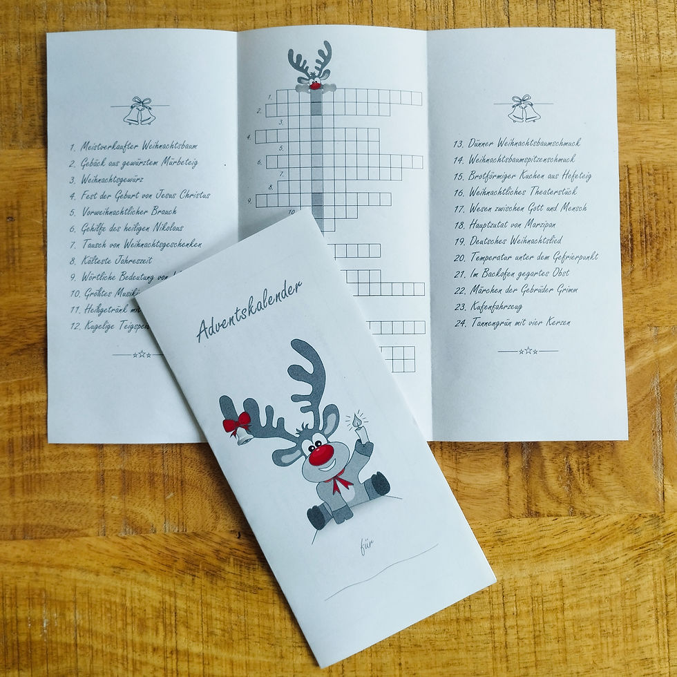 Miniaturbild: Adventskalender Rätsel "Sie leisten sehr gute Arbeit"