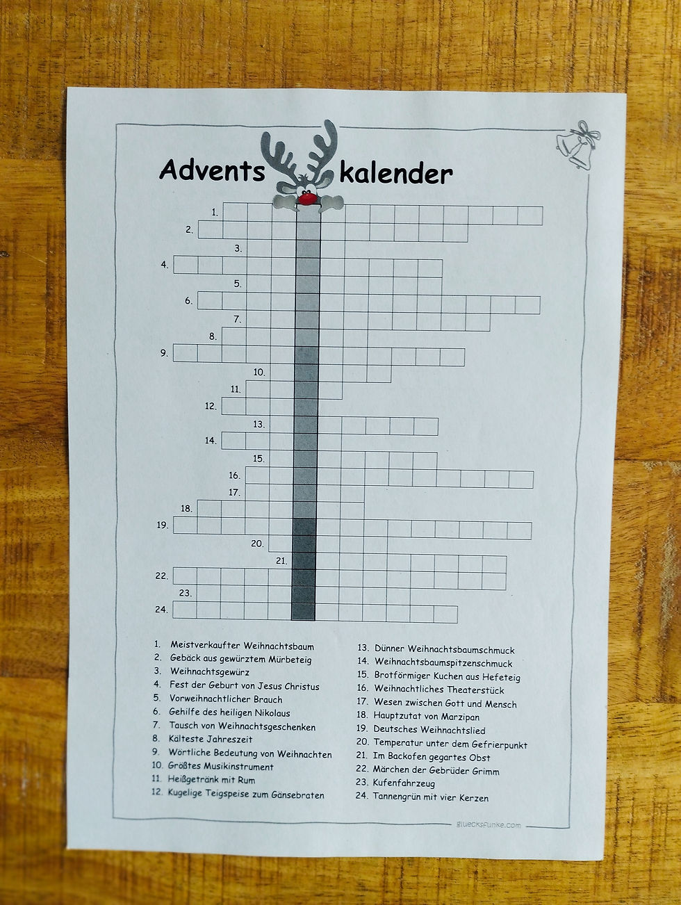 Miniaturbild: Adventskalender Rätsel "Sie leisten sehr gute Arbeit"