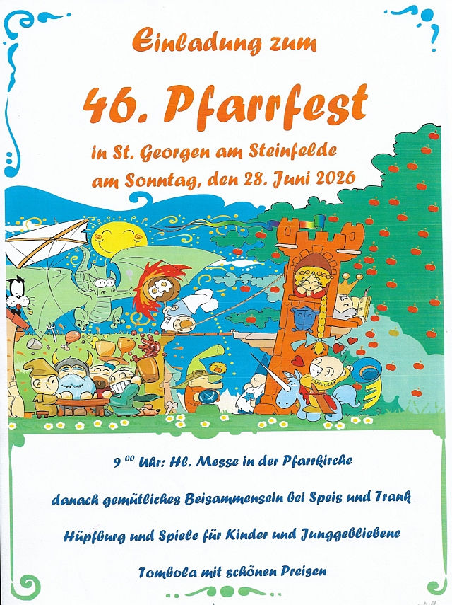 46. Pfarrfest für Klein und Groß