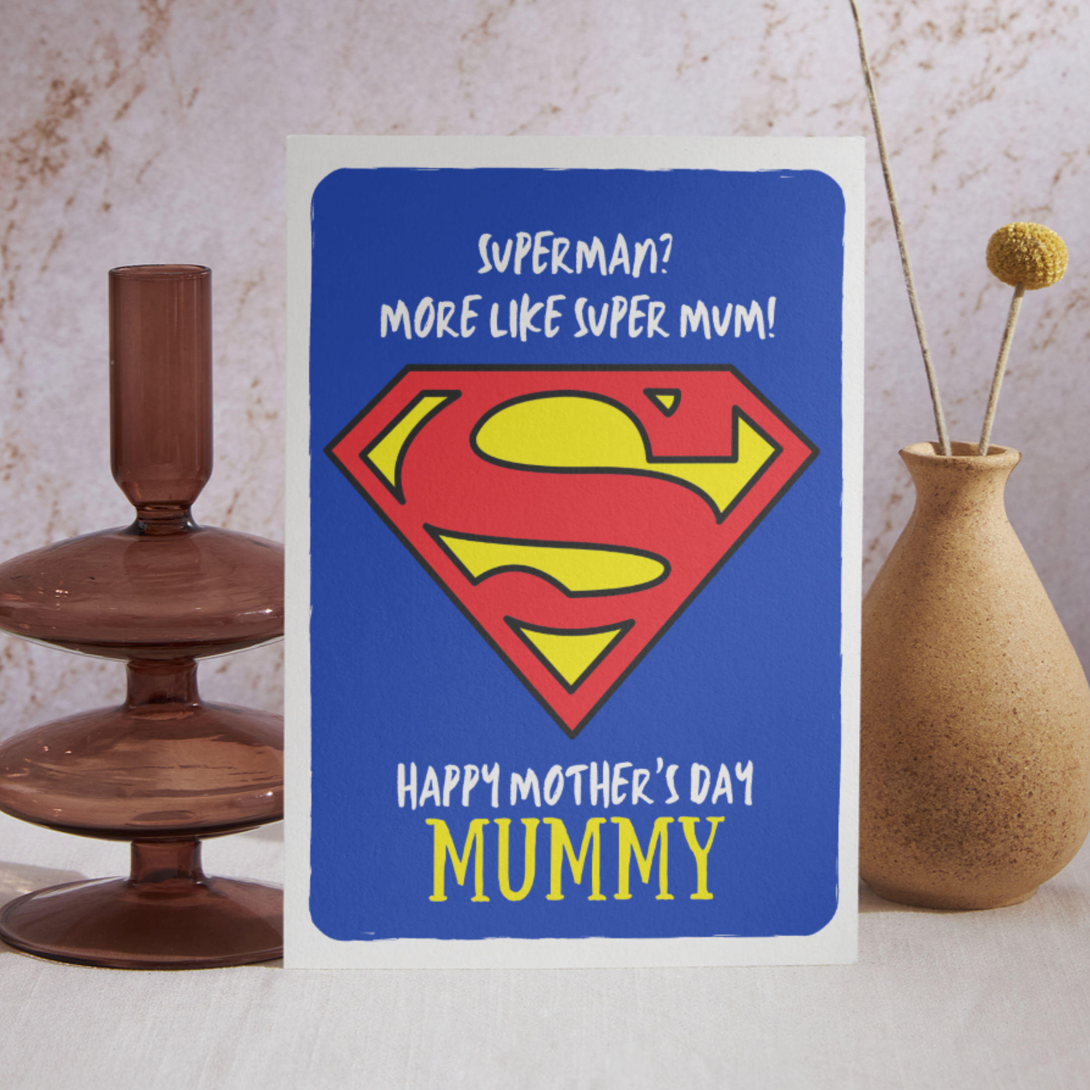 Super Mum Mother's Day Card