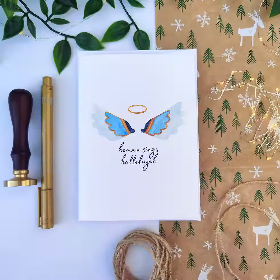 Christmas Angel Wings
