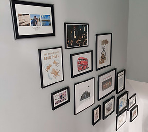 My staircase gallery