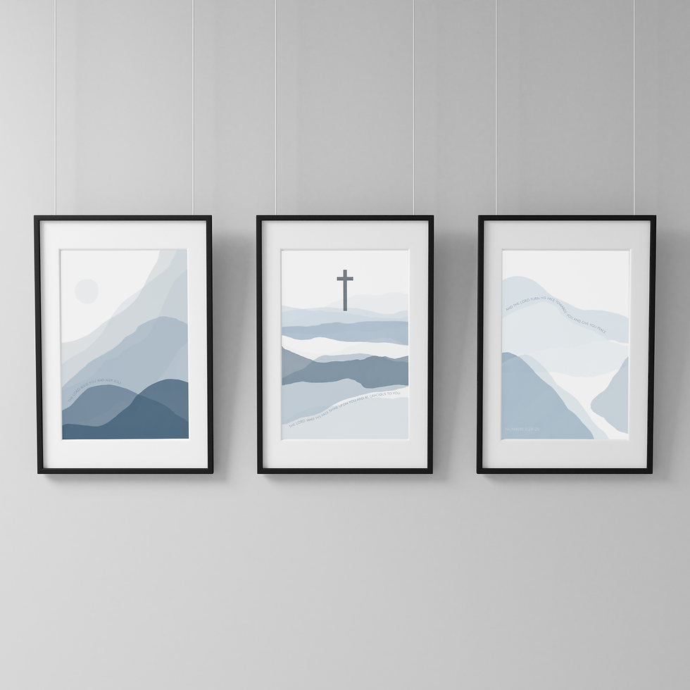 The Blessing Christian Art Print