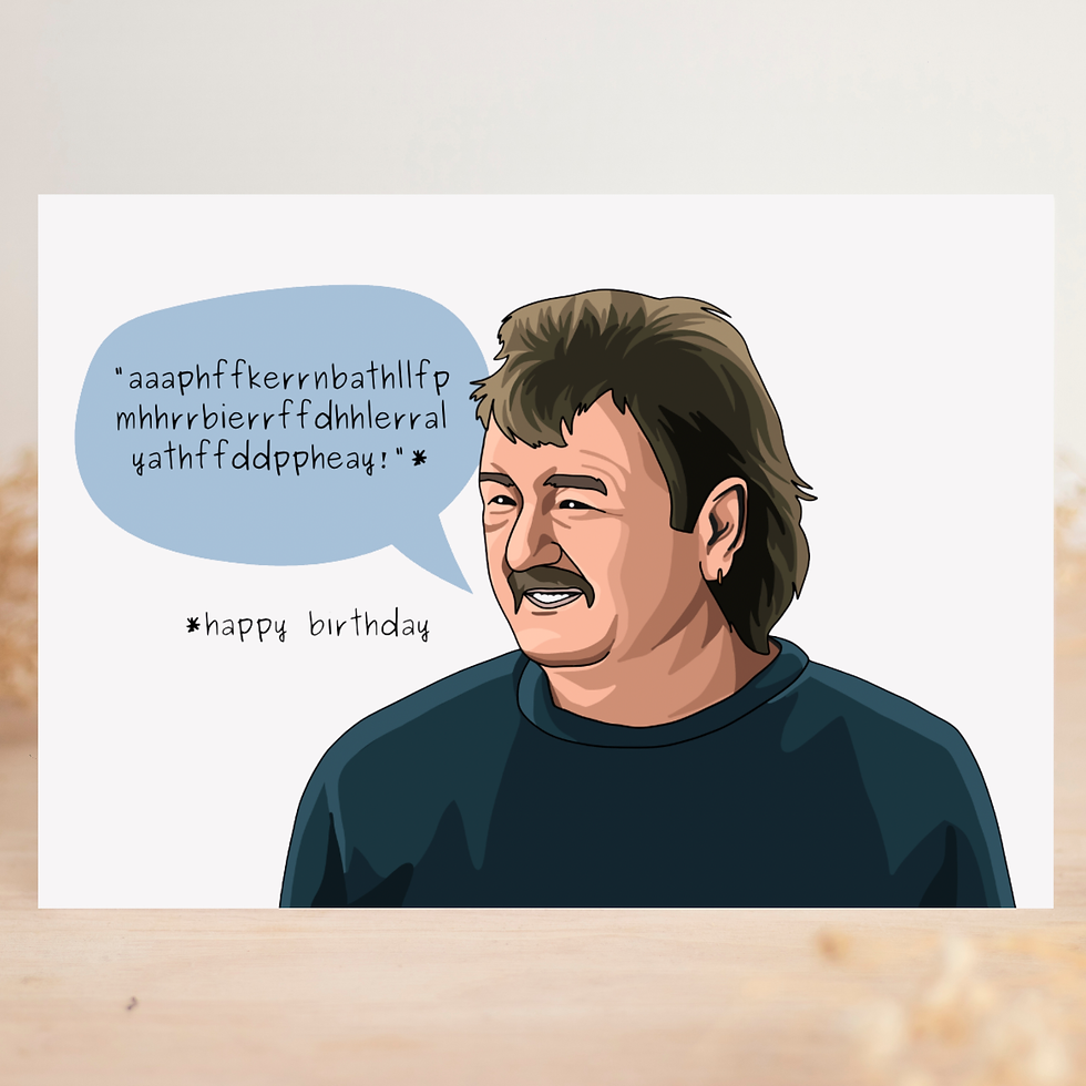 Gerald Clarksons Farm Birthday Card